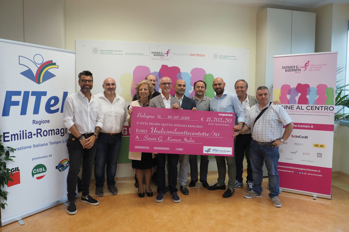 Rinaldi (Uil ER): «Susan G. Komen Italia, aperto uno sportello a difesa delle donne con tumore al seno a rischio licenziamento»