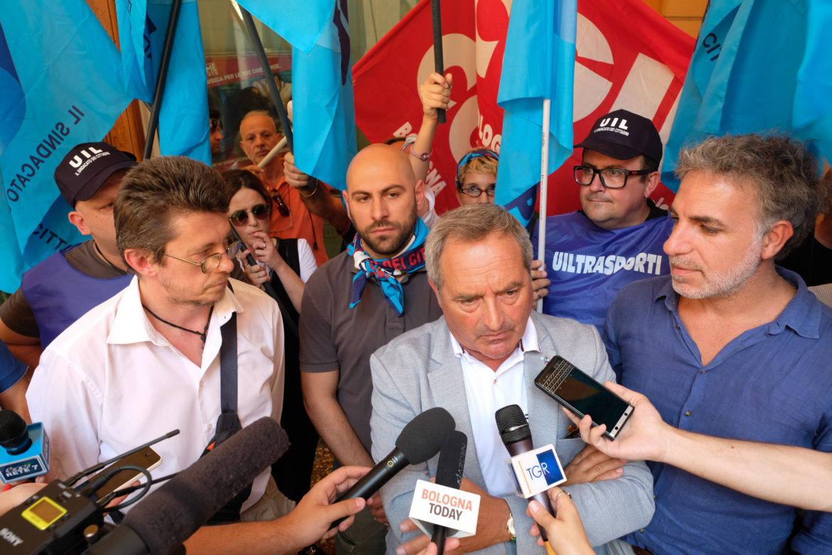 Licenziamento rider: il segretario generale Uil Er, Giuliano Zignani