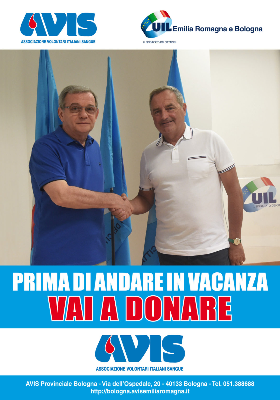 Uil ER e Avis: insieme per donare