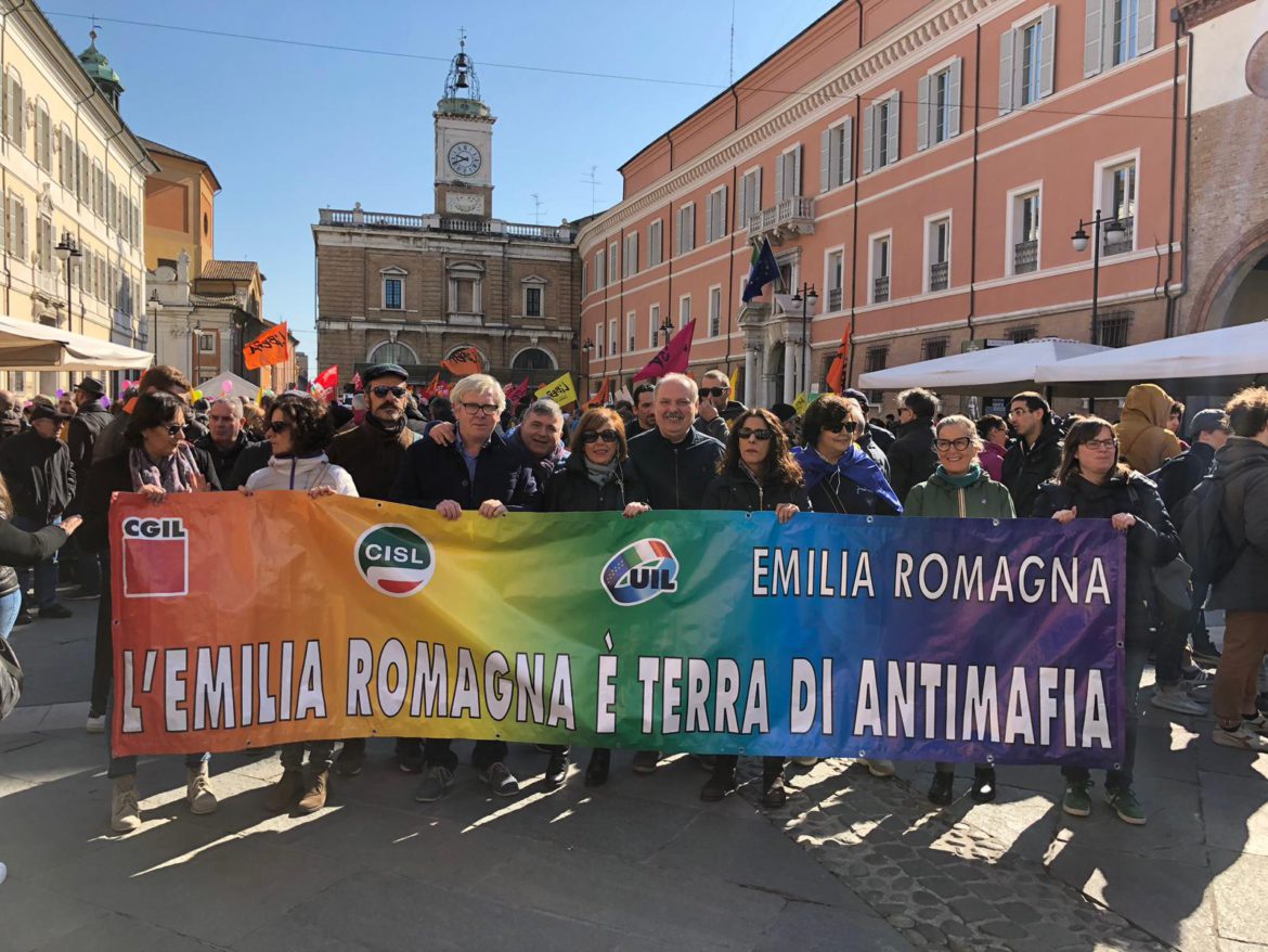 Zignani (Uil ER): «Giornata in ricordo delle vitime di mafia per non dimenticare mai»