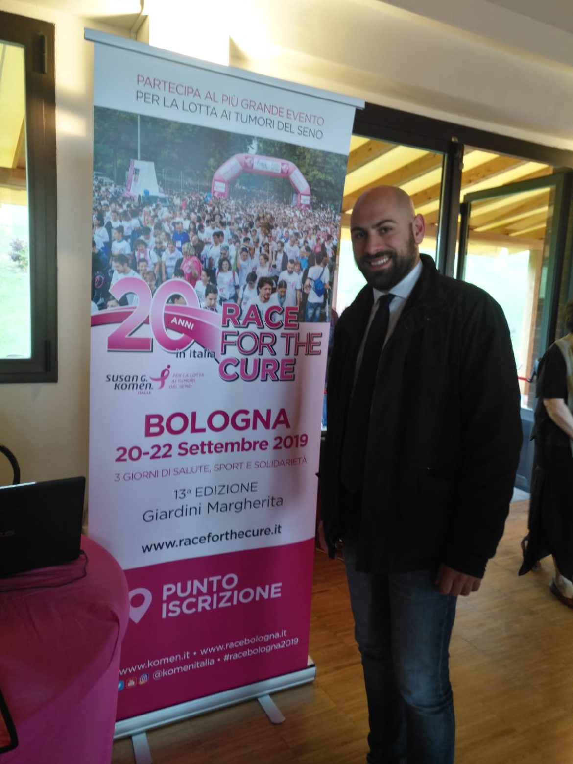 Il team della Uil ER partecipa alla Race For Cure