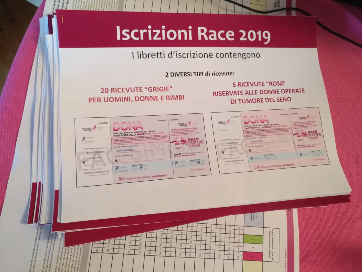 Uil ER:  Convegno 18 luglio per Race For Cure