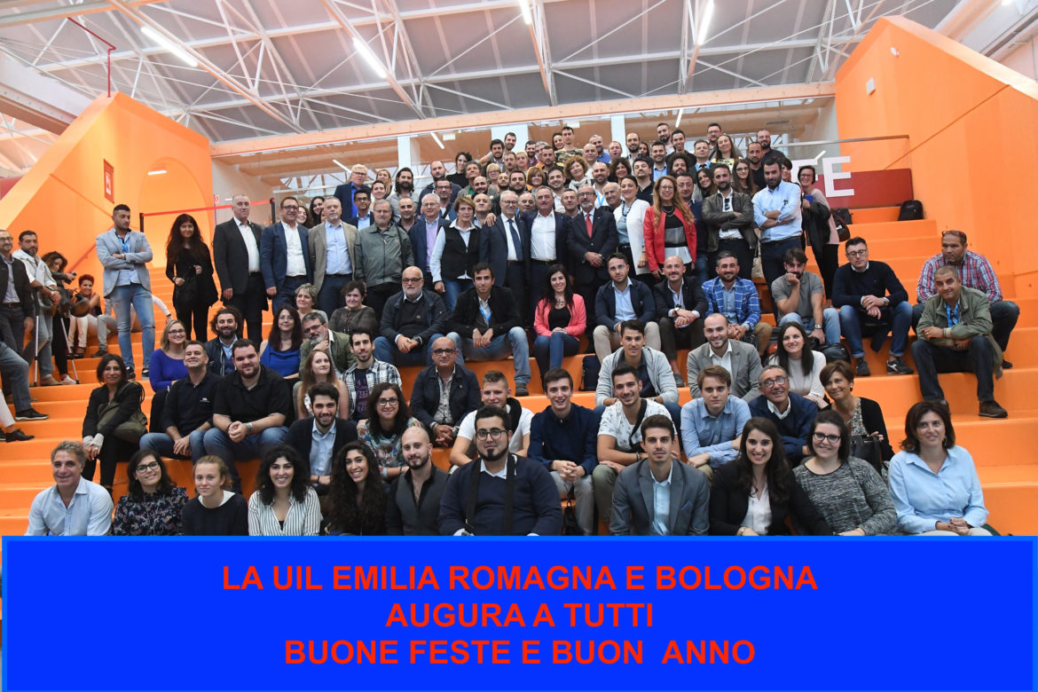 La Uil ER e Bo augura Buone Feste e Buon Anno