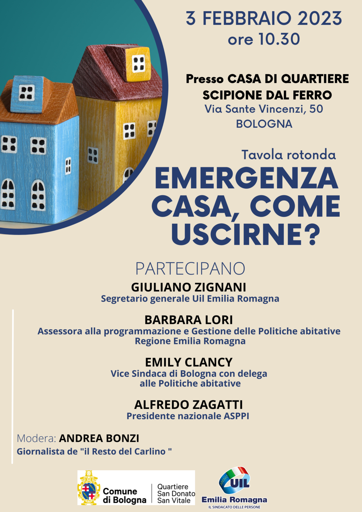 Sos casa: convegno RINVIATO