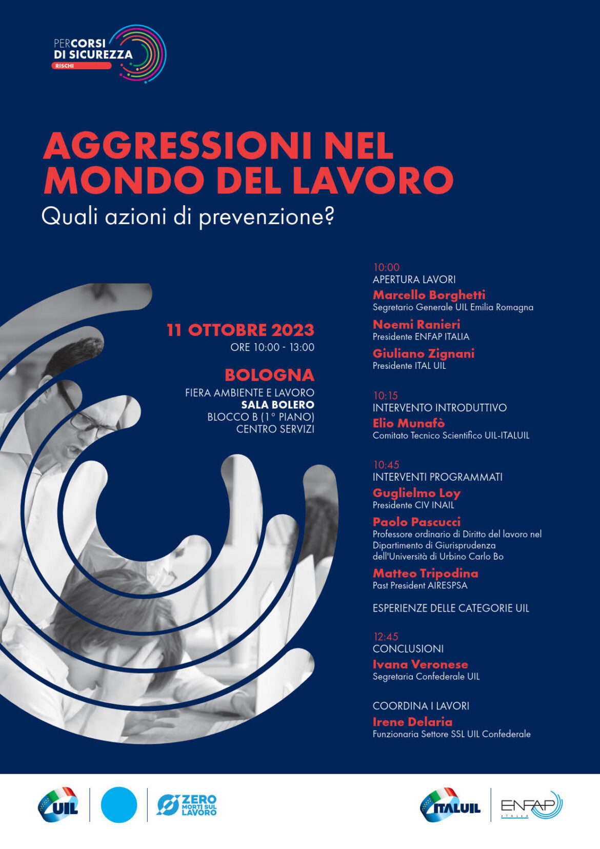 Ambiente lavoro: convegno 11 ottobre
