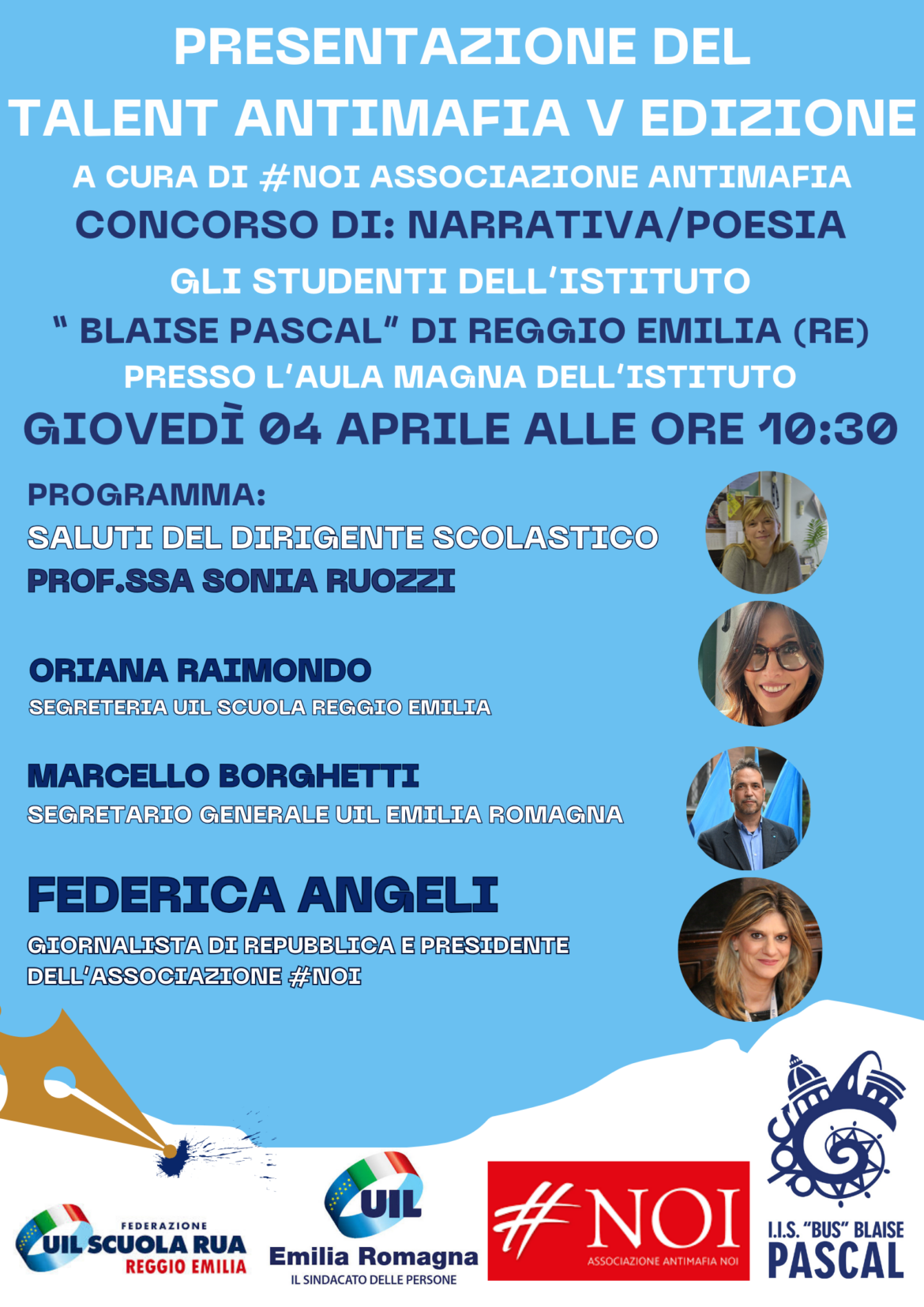 Uil ER: tappa a Reggio Emilia del Talent antimafia