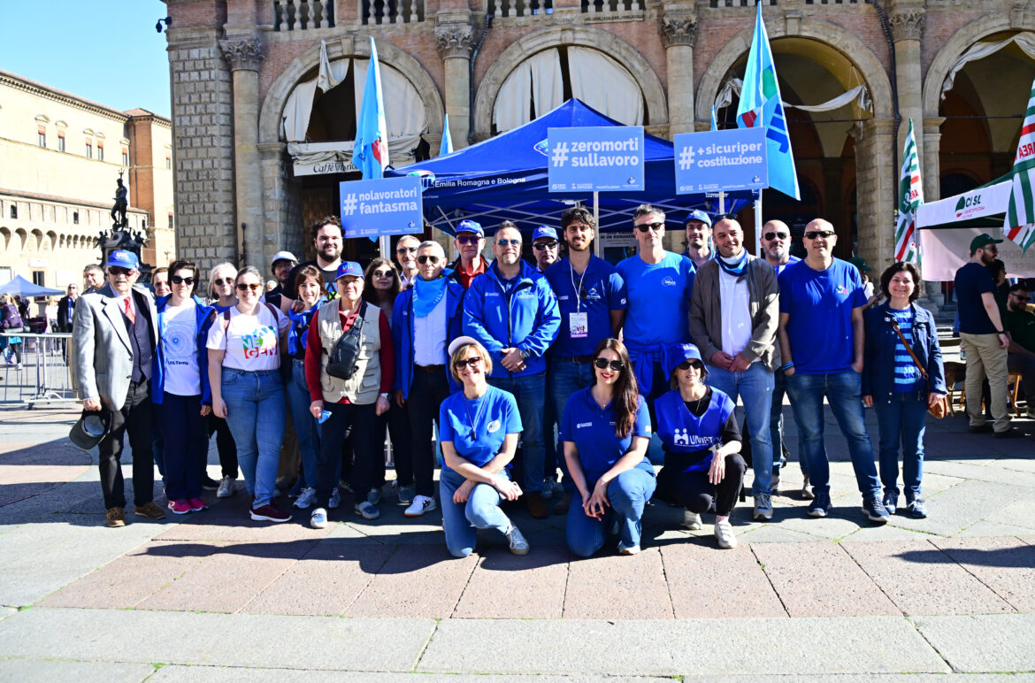 Primo Maggio 2025: piazza Maggiore – Bologna con Borghetti (Uil ER)