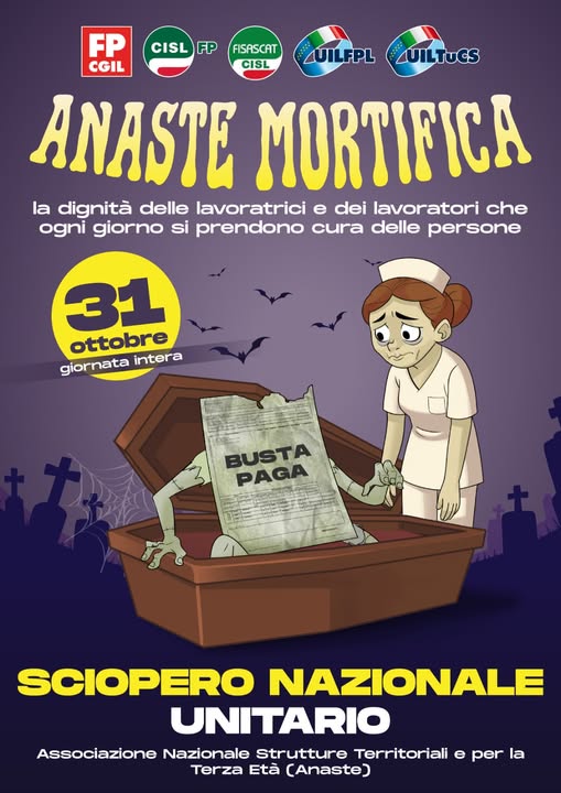 Uil Fpl (ER) – Uiltucs (ER): Anaste, sciopero nazionale e presidio a Bologna