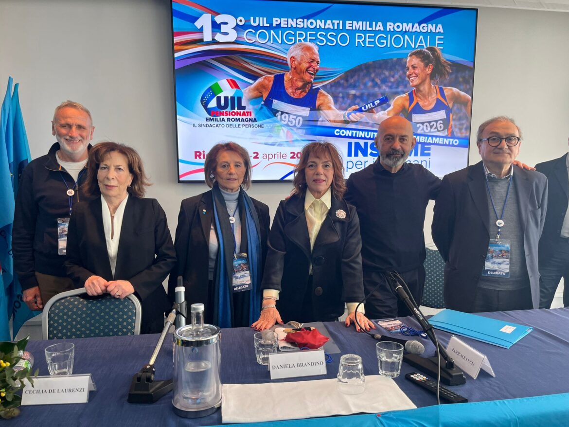 Uil Pensionati (ER): eletta segretaria Daniela Brandino
