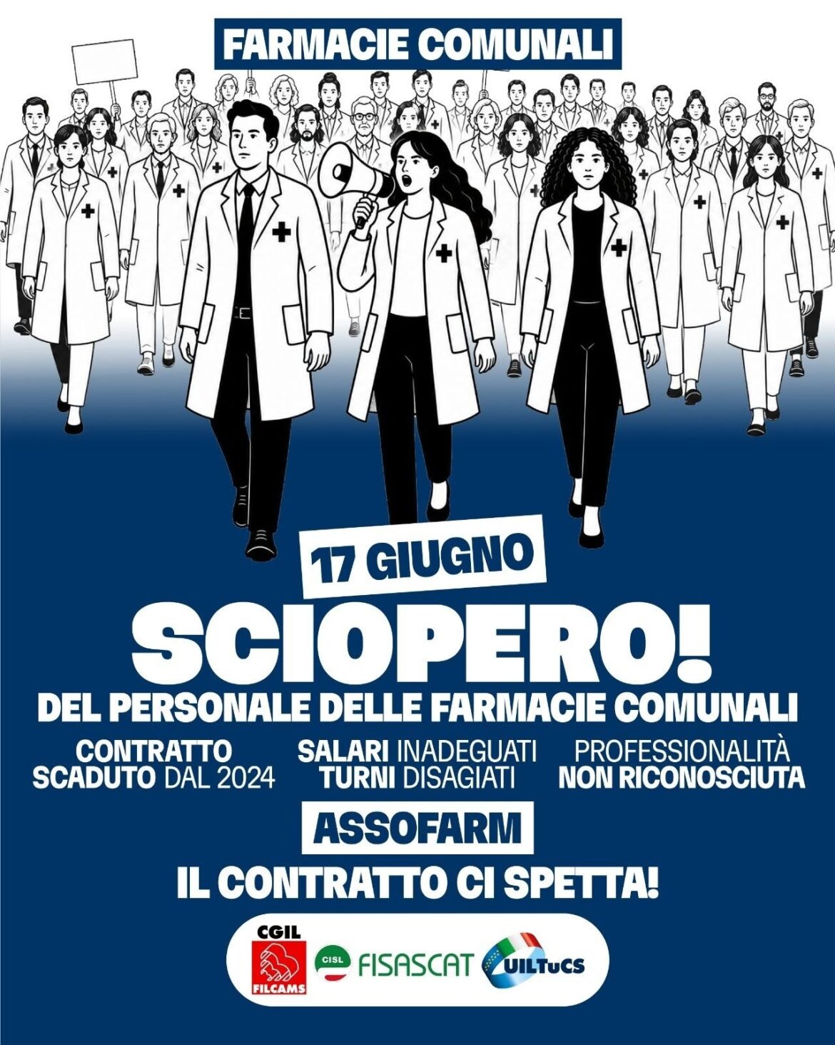 Uiltucs (ER): farmacie comunali, sciopero 17 giugno