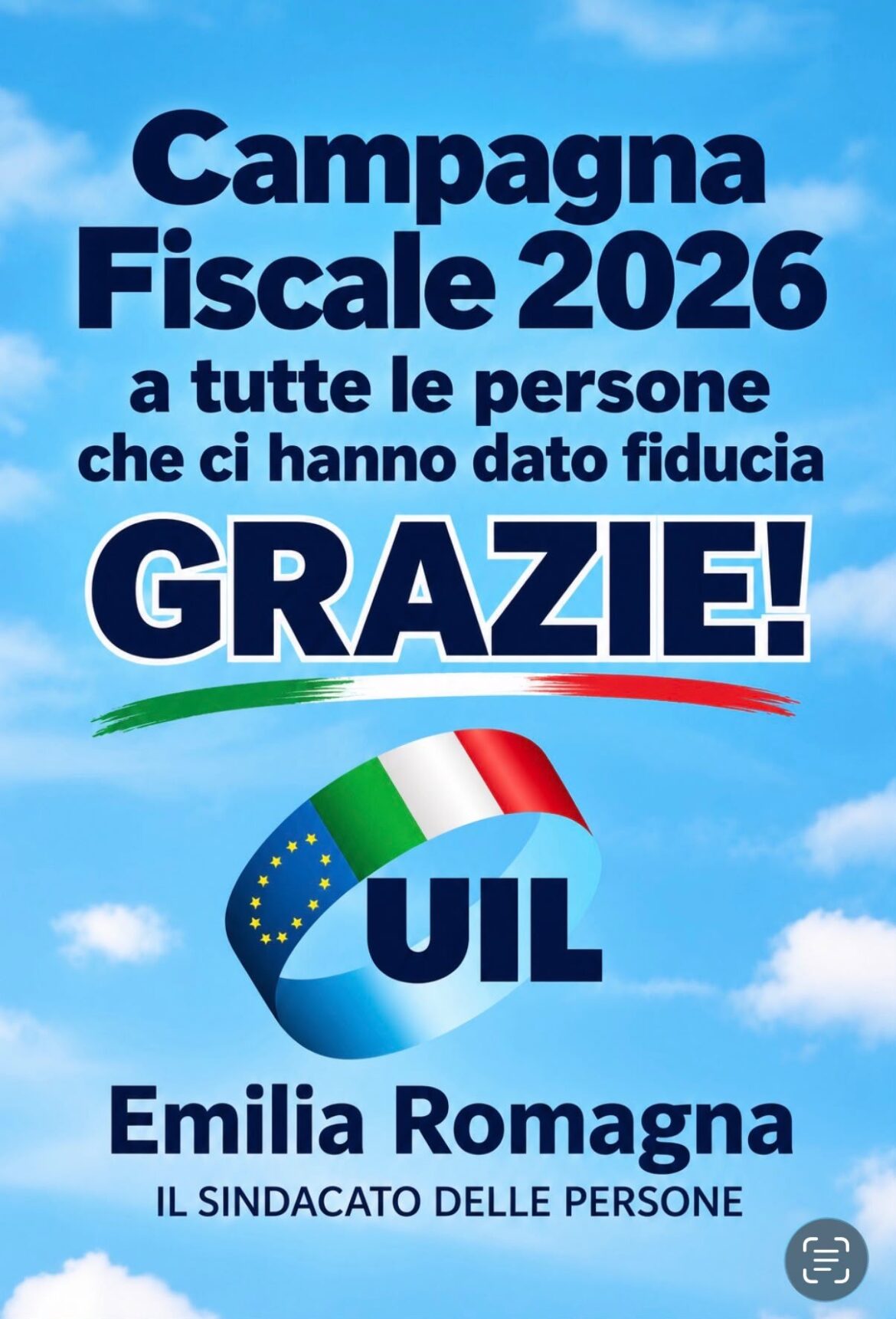 Uil ER: campagna fiscale 2026, il ringraziamento del segretario Borghetti